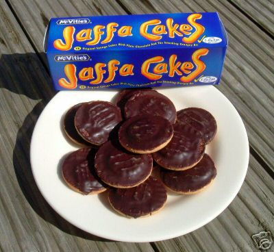 Jaffa Cakes - very nice with a cup of tea